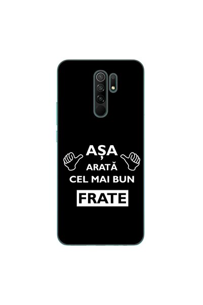 OEM Husa compatibila cu Xiaomi Redmi 9 Silicon Gel Tpu Model Cel Mai Bun Frate