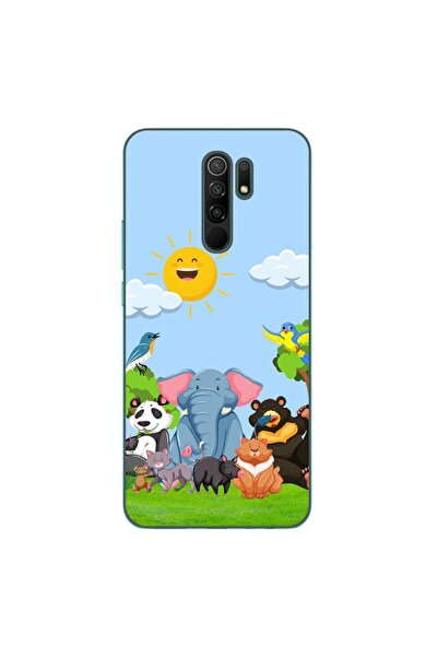 OEM Husa compatibila cu Xiaomi Redmi 9 Silicon Gel Tpu Model Prietenii Junglei