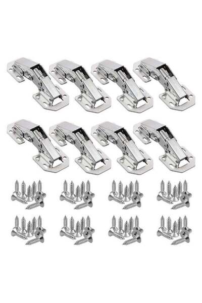Duravel 4 Inch 90°,Hydraulic Soft Close Cabinet Hinges – Bridge Shaped Spring...