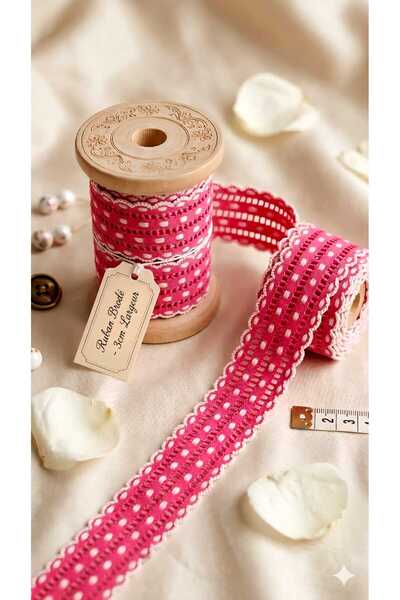satab French Scallop Ribbon -30Mm -25Meters