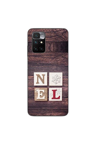 OEM Husa compatibila cu Xiaomi Redmi 10 Silicon Gel Tpu Model Craciun Noel Wood