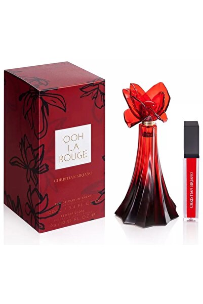 Christian Siriano OOH LA ROUGE SET EAU DE PARFUM 100ML EDP RED LIPGLOSS 6GR