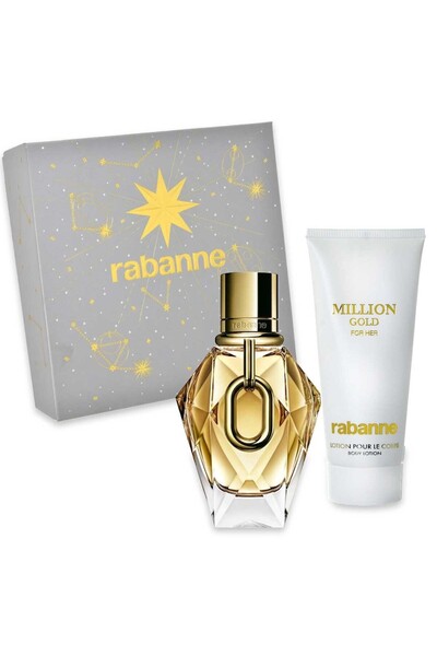 Paco Rabanne RABANNE MILLION GOLD FOR HER GIFT SET 2025 EAU DE PARFUM 50ML + ...