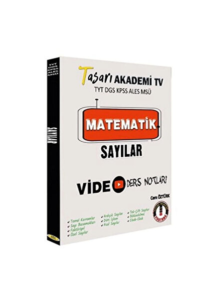 Genel Markalar Tasarı DGS-ALES TYT Matematik Sayılar Video Ders Notları