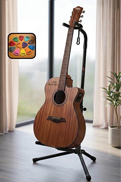 Lastvoice Portable Disassembled Guitar Stand Stand Pick Gift (Gtr-01)