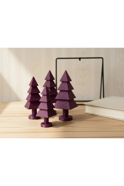 OEM Set 3 Figurine Decorative Minimaliste Stil Copac Obiect Decorativ Interio...