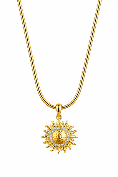 Jack Ferrero Women's colorfast steel necklace 50cm
