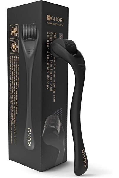 GHORI Derma Roller 1.50 MM | With 540 Titanium Microneedles | Premium Microne...