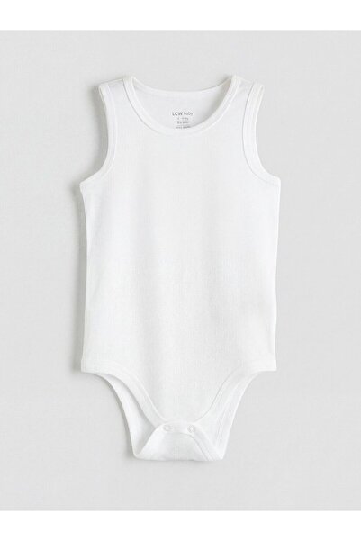 LC Waikiki LCW baby Crew Neck Baby Boy Snap Body 3-Piece