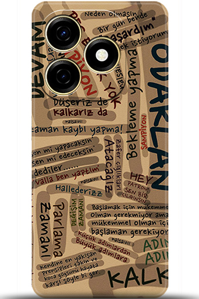 TECNO Spark 20 Case Hd Printed Case - They Can'T Bring Me down 5586