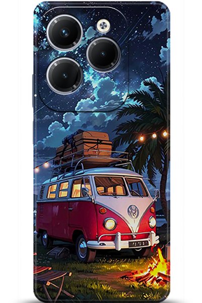 Noprin حافظة Infinix Hot 40 Pro مطبوعة بتقنية HD - They Can't Bring Me Down 5564