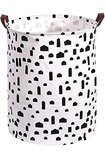 ARABIQO Folding Laundry Basket Large Capacity – Round Collapsible Laundry Ham...