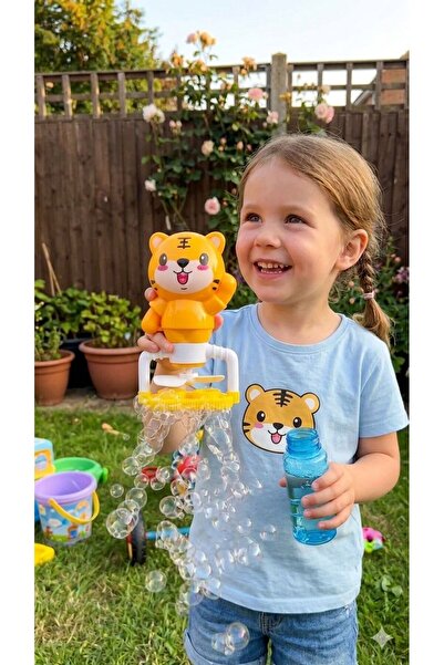 TOYSTAR Pilli Mini Bubbles Gun Baloncuk Köpük Makinesi Oyuncak Yaz Eğlencesi ...