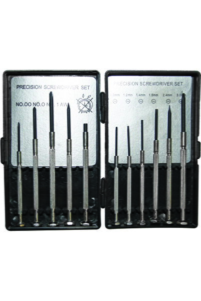 BASIC&CO Surubelnite precizie set 11pcs BS