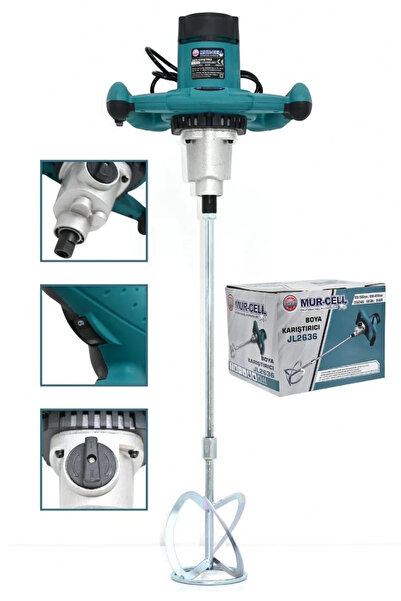 Mur-Cell Elektrikli Karıştırıcı Mikser 1800W – 6 Kademe Devir Ayarlı 120 mm
