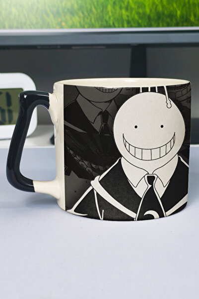 ZipZap كوب سيراميك فاخر مطبوع عليه رسومات أنمي Assassination Classroom (قطعة ...