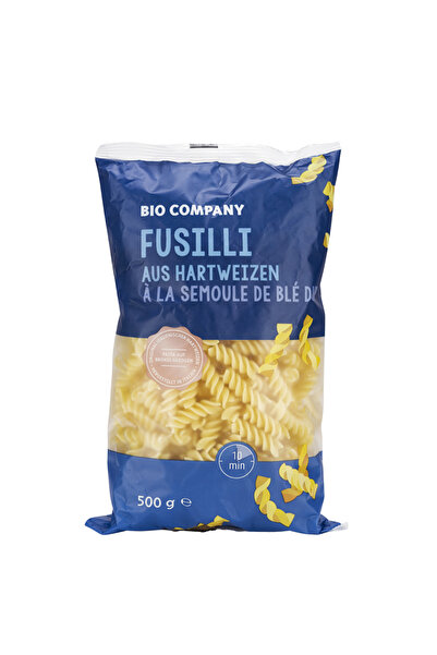 Bio Company Paste Fusilli din Grâu Dur Organic 500 g
