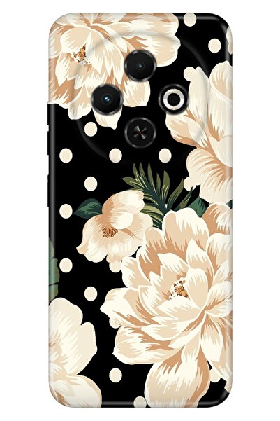 TECNO Spark 30C (KL5n) Kılıf Best Garden Temalı Desenli Darbe Emici Silikon