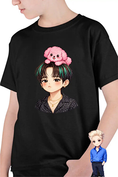OEM Tricou Copii Baieti Shinee Key Chibi Kpop