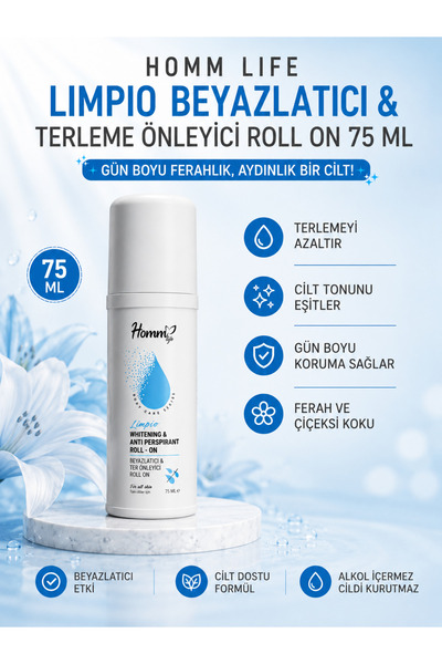 hommlife limpio roll on 75 ml