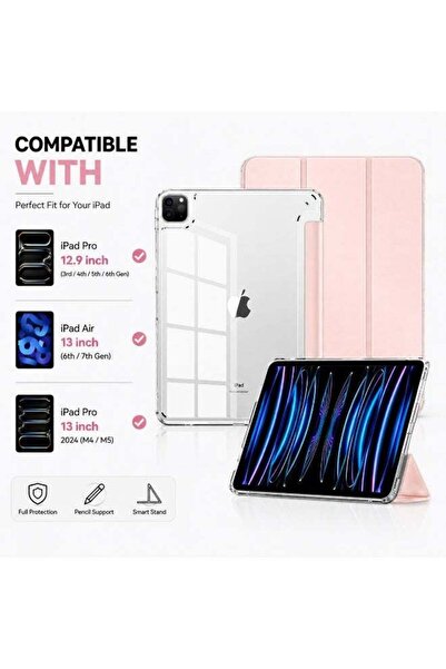Generic Premium Acrylic Clear Case for iPad Pro 12.9 Inch (3rd/4th/5th/6th Ge...