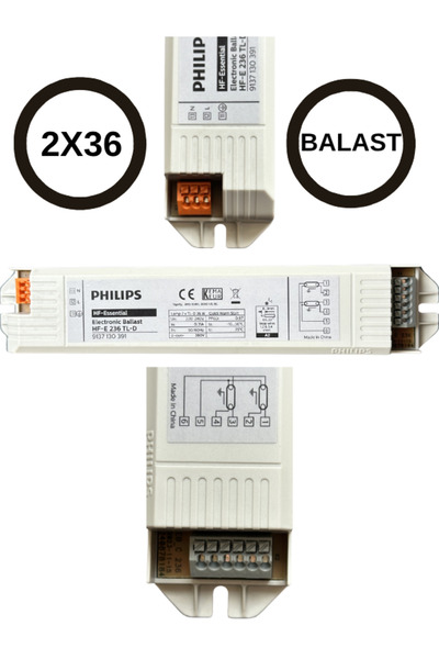 Philips HF-E 2x36W Elektronik Balast