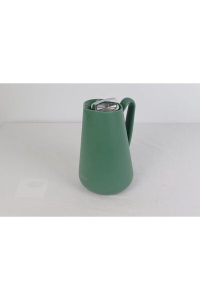 HOMEVEO Tea Thermos 4010, 1 Liter Capacity, Dark Green, Glass