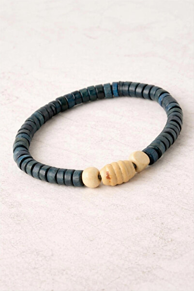 Eco Lounge Oval Bamboo Wooden Bracelet 8 mm