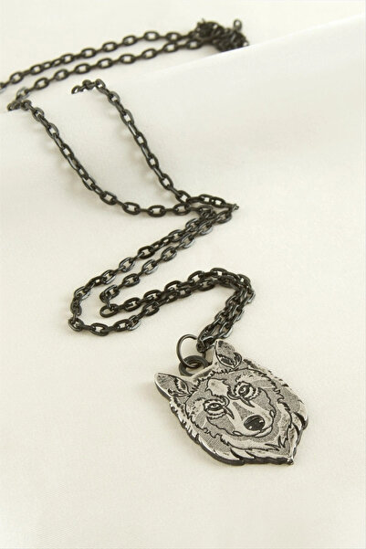 Eco Lounge Wolf Men's Necklace