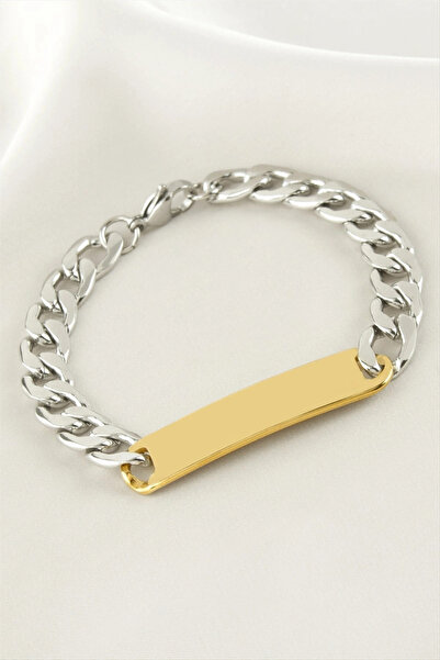 Eco Lounge Imprint Steel Bracelet (Name Can Be Written)