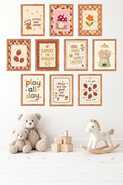 UNT Set de 10 pasteluri cu aspect de ramă |   Camera bebelușului |   Set de p...