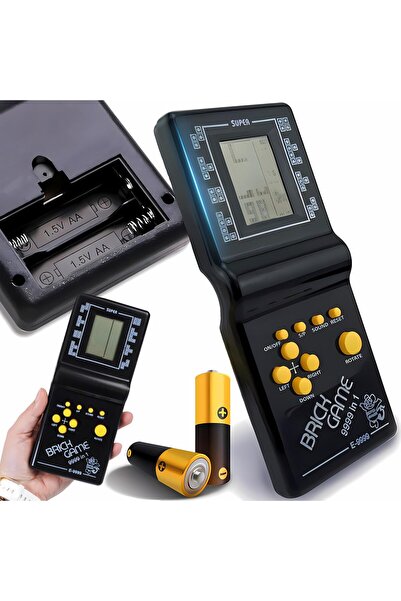 Ayawaska Portable retro Tetris game with 9999 games, large screen, logic and ...