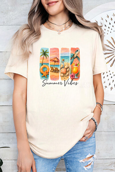 Sarah's Boutique Women's T-shirt – 100% cotton – Turtle Vibes