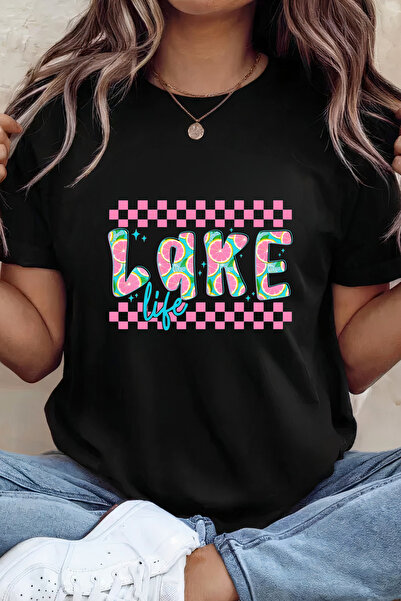 Sarah's Boutique Women's T-shirt – 100% cotton – Lake Life
