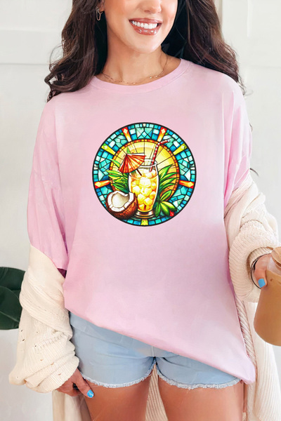 Sarah's Boutique Women's T-shirt – 100% cotton – Stained Drink