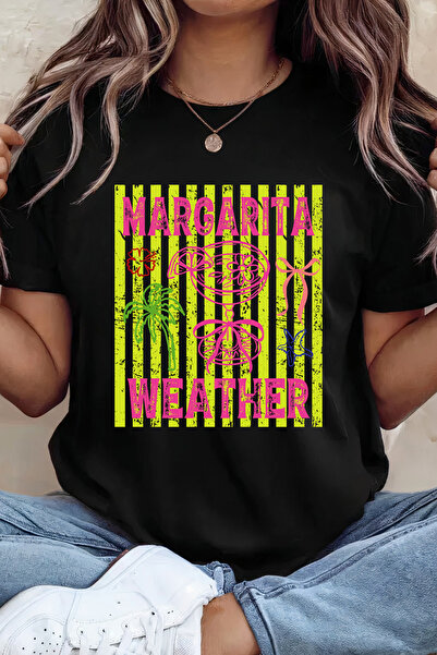 Sarah's Boutique Women's T-shirt – 100% cotton – Margarita Neon