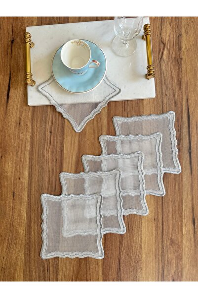 NURHAN HOME COLLECTION Set of 6 Suitable for Wire Drawing Technique - Double ...