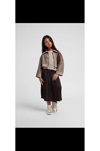 Bebeu Girl's Mesh Jacket and Long Skirt 3-Piece Set