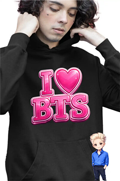 OEM Hanorac Copii Baieti I Love BTS Bangtan K-Pop