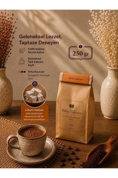 Orta Kavrum Hatay Kahvesi 250 gr