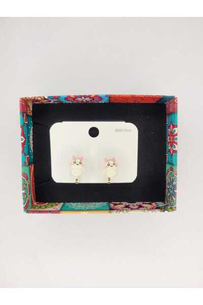 ÖZÇTAKI Steel Children's Earrings - Clip-On (Non-Pierced) - for Non-Pierced Ears