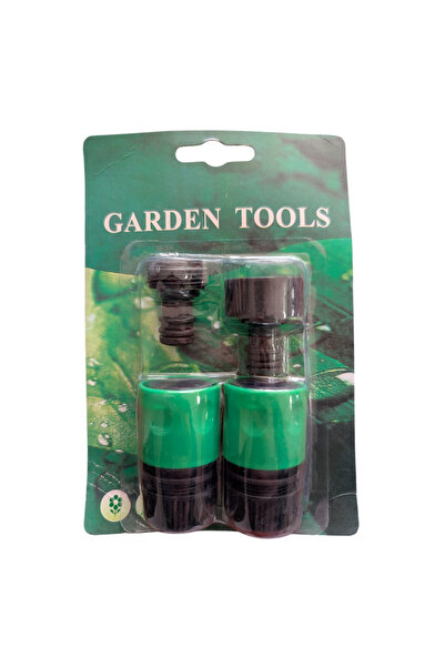 Garden Tools Set Mufe Irigare 1/2 Inch, 4 Piese, Conectori Rapizi pentru Furt...