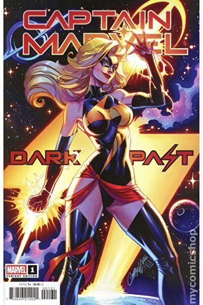 Kolektif Kitap Captain Marvel Dark Past #1C (ingilizce)