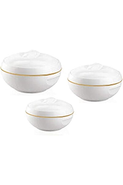 Falcon Asian Style Veno Food Container Set, 3-piece Casserole Set, 1.5 / 2.5 ...