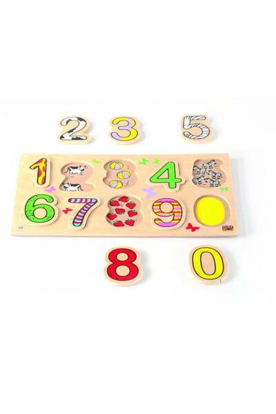 Puzzle Magic Numbers Board - English