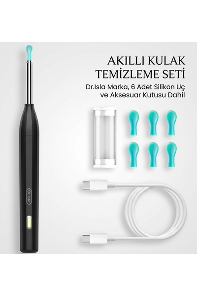 dr.Isla P2 Smart Visual Ear Cleaner WiFi Endoscope with HD Camera – Ear Wax R...
