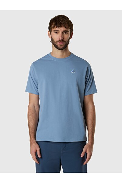 North Sails Regular Fit Kısa Kollu %100 Pamuk Basic Bisiklet Yaka Erkek Tişört
