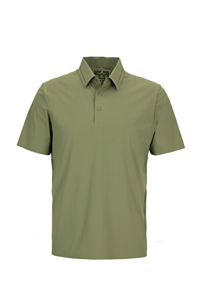 Abdullah Kiğılı Snap-Fastener Regular Fit Flexible Non-Marking Seamless Polo ...