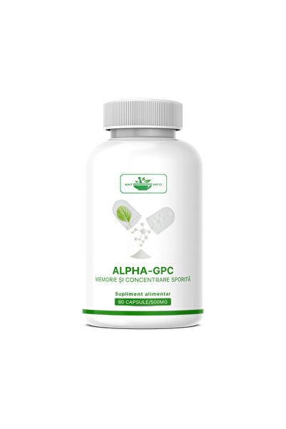 Natmed Alpha-GPC 600mg – Enhanced memory and concentration