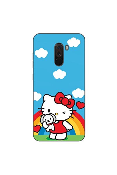 OEM Husa compatibila cu Xiaomi Pocophone F1 Silicon Gel Tpu Model Hello Kitty...